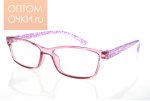 886 (PD 58-60) роз/фиол стекло | FARFALLA | Корригирующие очки